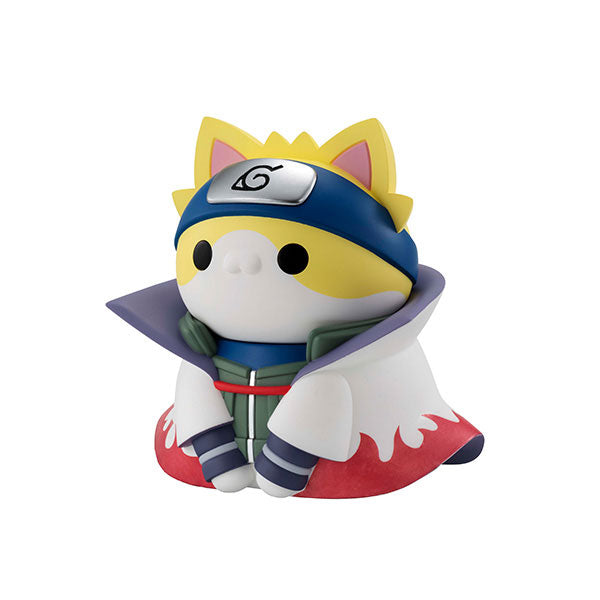 MEGA CAT NARUTO Shippuden Giant Nyaruto! Series Minato Namikaze Soft Vinyl Figure - Image 4