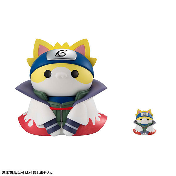 MEGA CAT NARUTO Shippuden Giant Nyaruto! Series Minato Namikaze Soft Vinyl Figure - Image 10