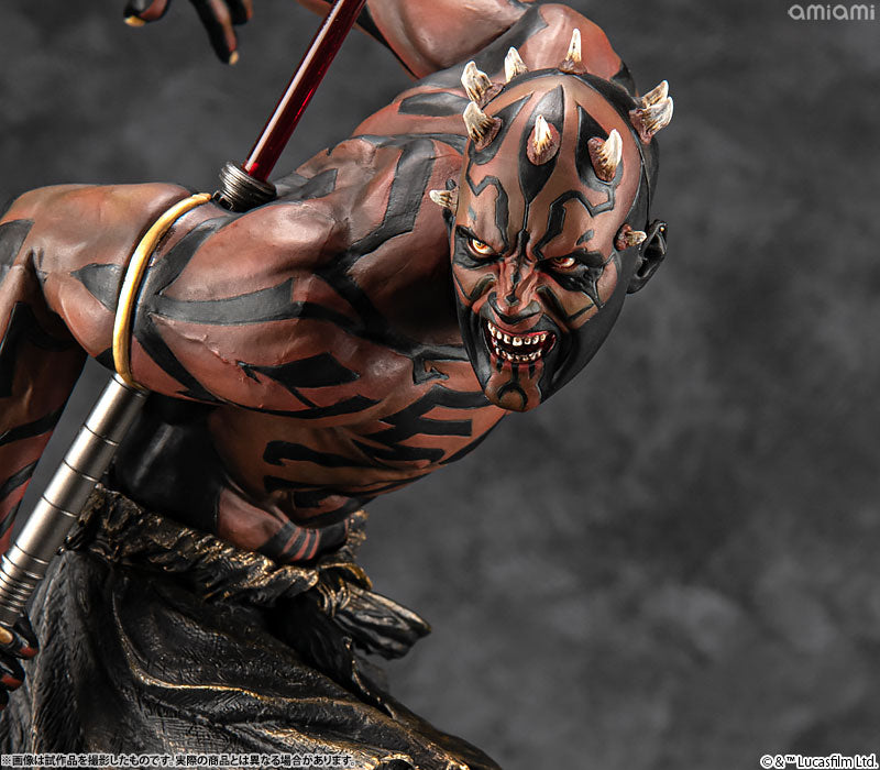 ARTFX Star Wars / Phantom Menace Darth Maul Nightbrother 1/7 Easy Assembly Kit - Image 11