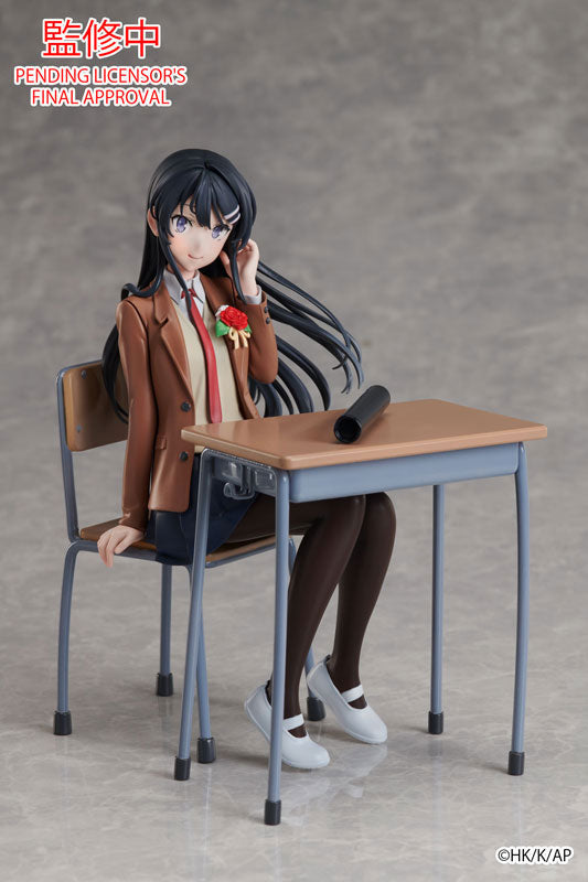 Rascal Does Not Dream of a Knapsack Kid Mai Sakurajima Graduation ver. Non Scale Figure - Image 4