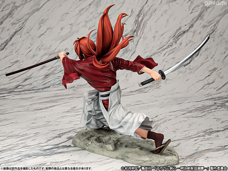 ARTFX J TV Anime "Rurouni Kenshin -Meiji Swordsman Romantic Story-" Kenshin Himura 1/8 Complete Figure - Image 7