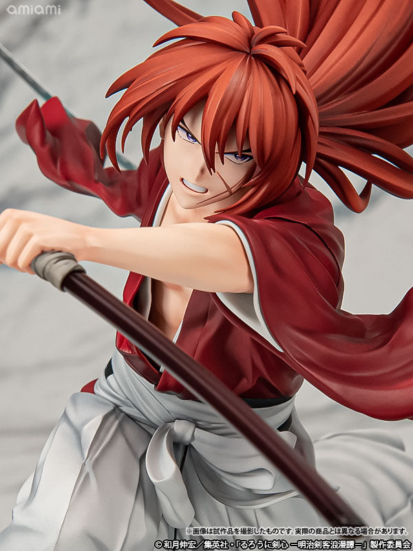 ARTFX J TV Anime "Rurouni Kenshin -Meiji Swordsman Romantic Story-" Kenshin Himura 1/8 Complete Figure - Image 11