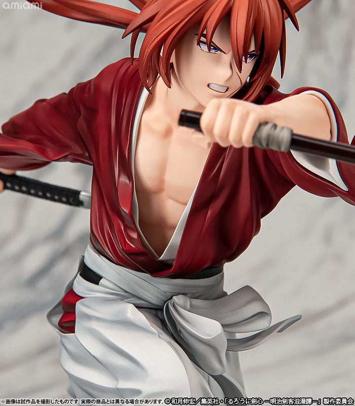 ARTFX J TV Anime "Rurouni Kenshin -Meiji Swordsman Romantic Story-" Kenshin Himura 1/8 Complete Figure - Image 16