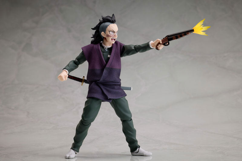 Demon Slayer: Kimetsu no Yaiba Genya Shinazugawa BUZZmod. 1/12 Scale Action Figure - Image 6