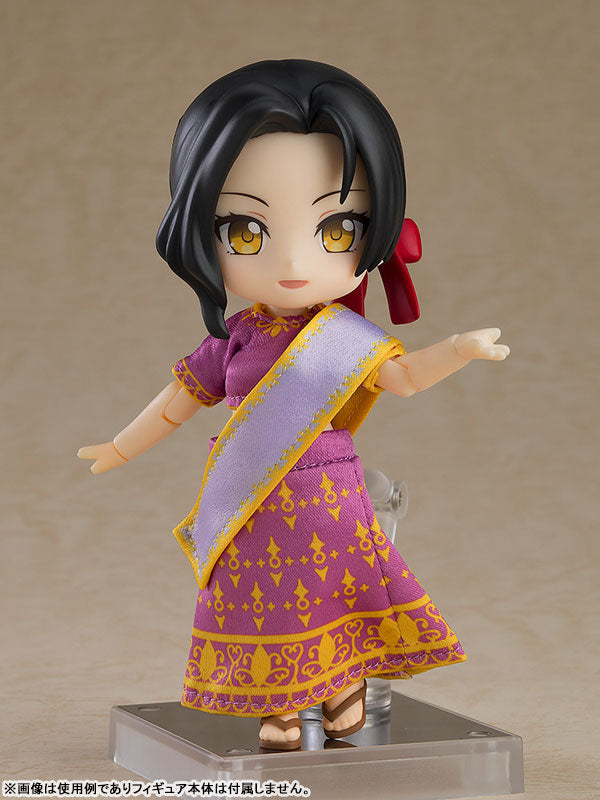 Nendoroid Doll Outfit Set: World Tour India - Girl (Purple) - Image 5