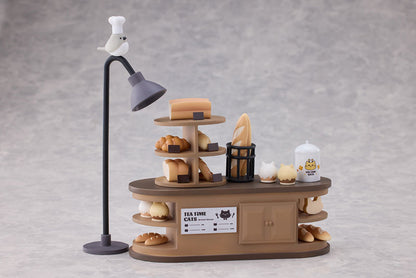 "Tea Time Cats Scene" Meow Town "Bread House" Clerk & Customer Set Figure - Image 8