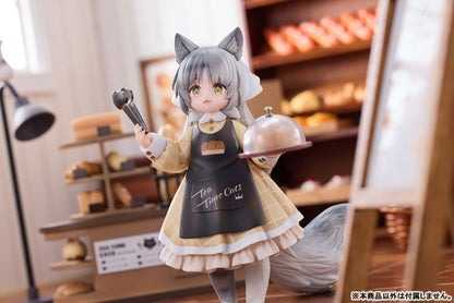 "Tea Time Cats Scene" Meow Town "Bread House" Clerk & Customer Set Figure - Image 15