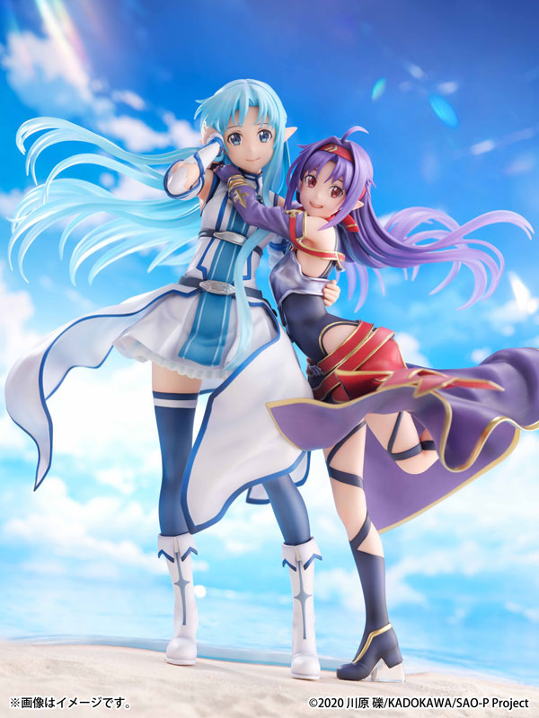 "Sword Art Online" Asuna & Yuuki -Ending Ver.- 1/7 Figure - Image 9