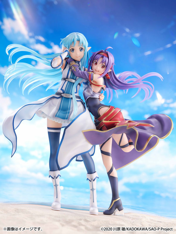 Sword Art Online Asuna & Yuuki -Ending Ver.- 1/7 Figure - Image 8
