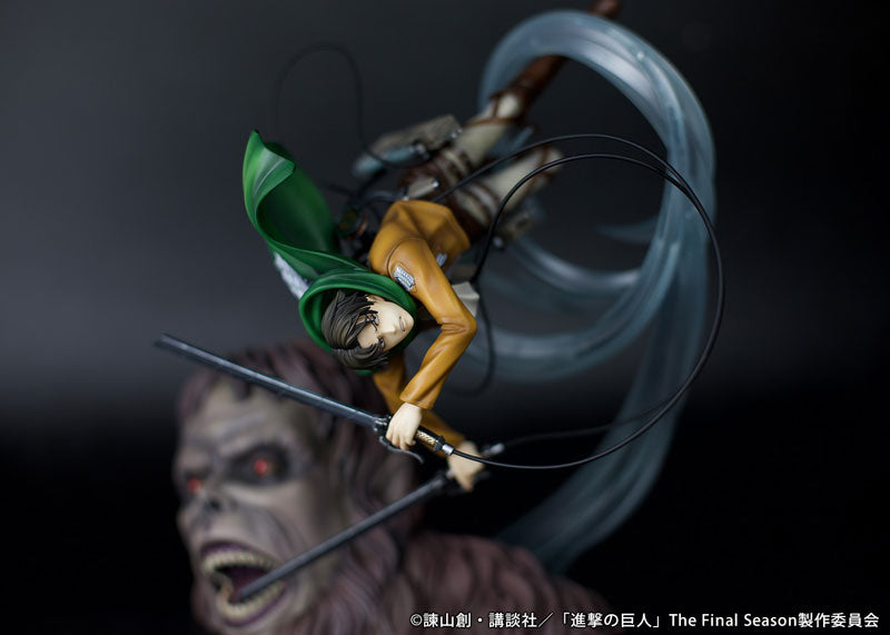 TV Anime Attack on Titan Levi vs Beast Titan ver. Figure - Image 4