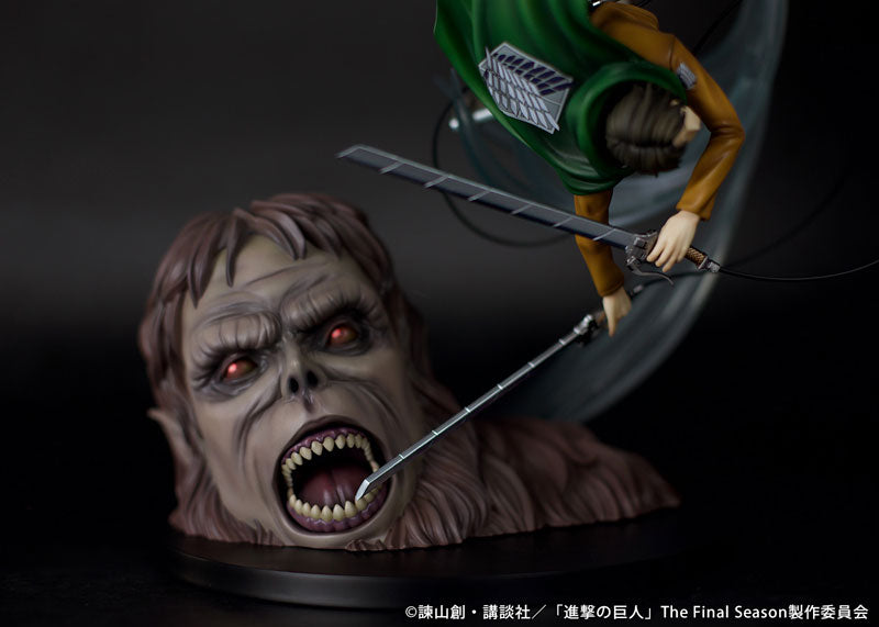 TV Anime Attack on Titan Levi vs Beast Titan ver. Figure - Image 5