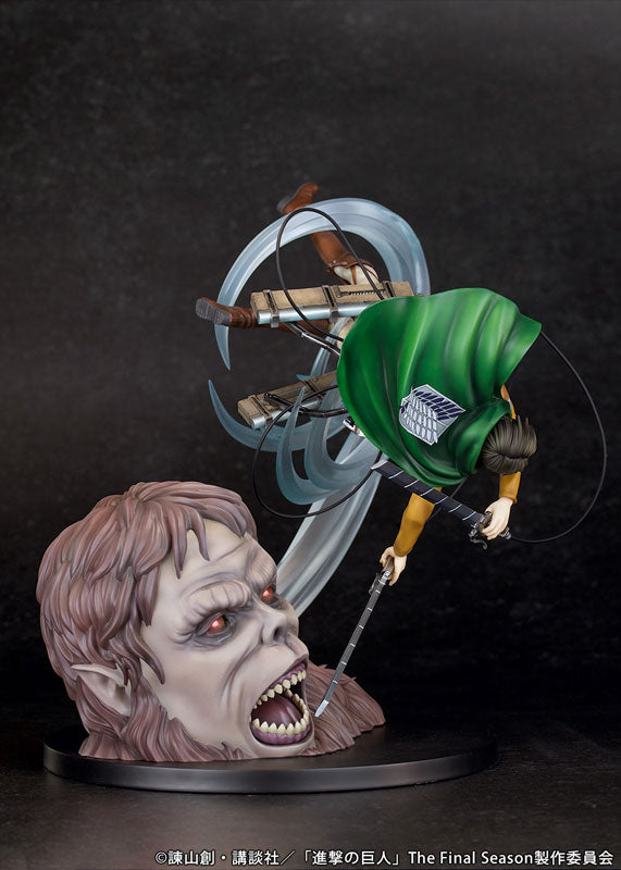 TV Anime Attack on Titan Levi vs Beast Titan ver. Figure - Image 6