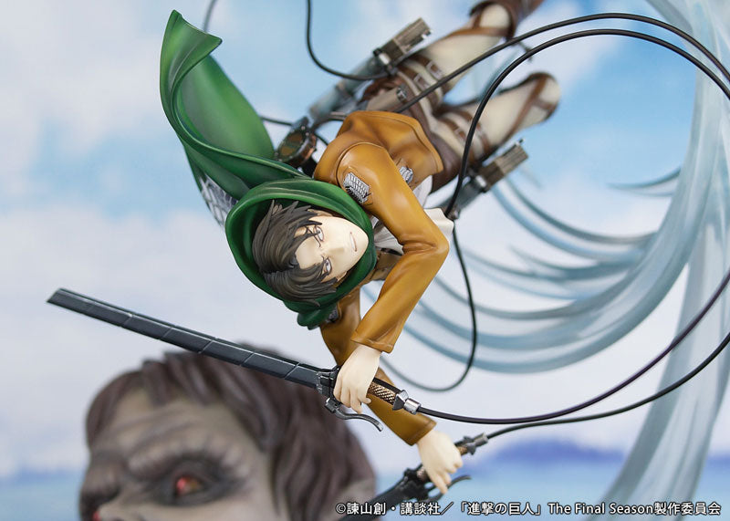 TV Anime Attack on Titan Levi vs Beast Titan ver. Figure - Image 8