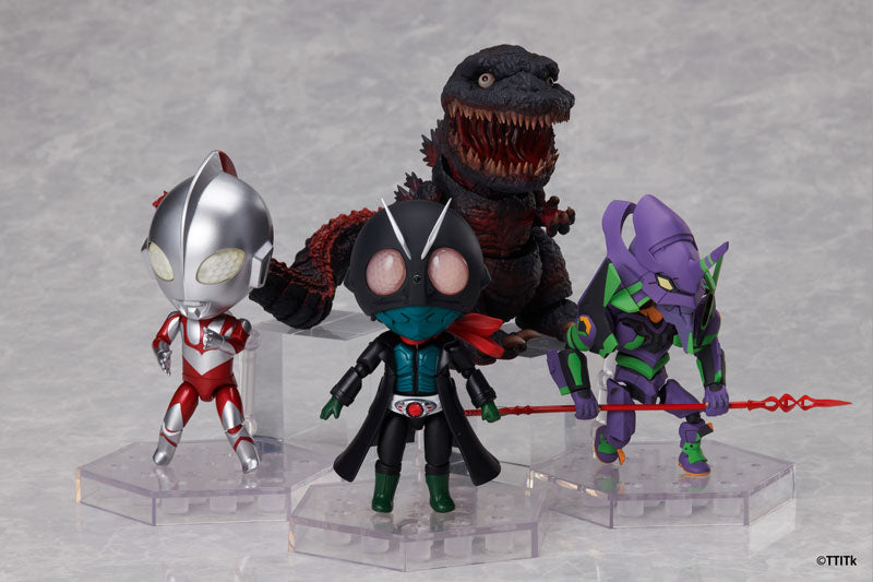 DFORM+ SHIN JAPAN HEROES UNIVERSE Full Action Deforme Figure (Set of 4) - Image 2