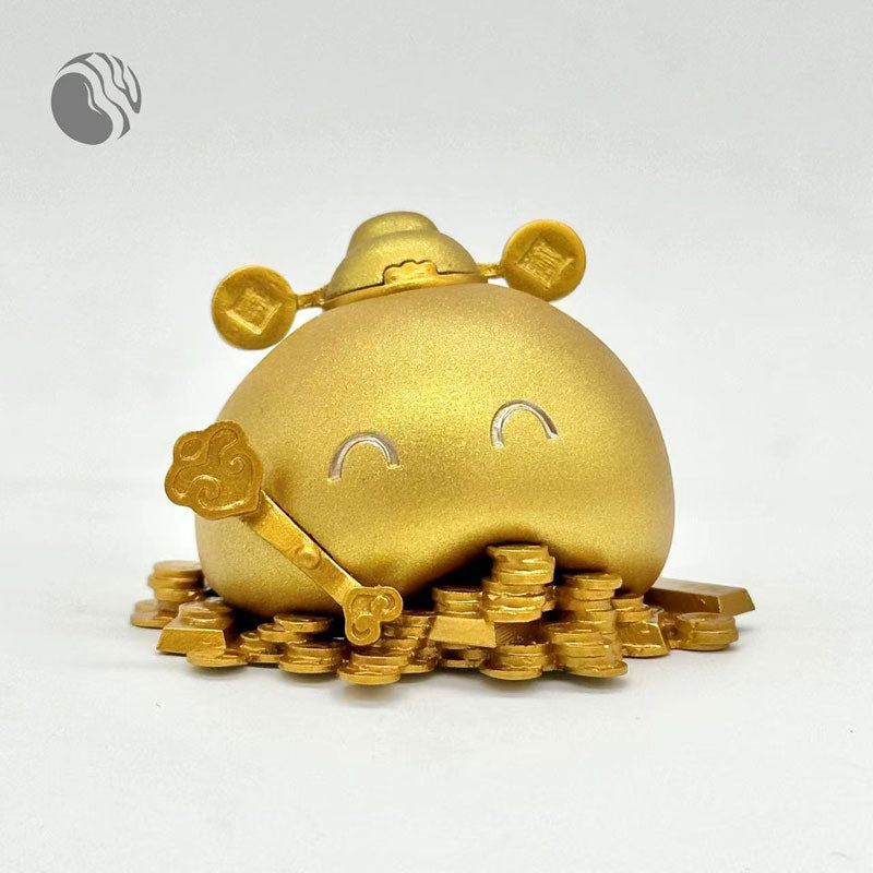 Slime Family God of Wealth and Fortune Japan Limited Edition Chibi Figure - Image 4