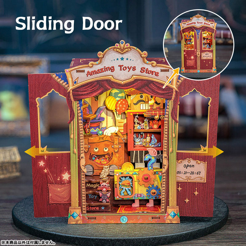 CuteBee Amazing Toys Store Wooden Handmade DIY Doll House Book Shelf Kit - Image 10