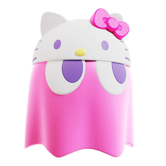 Chibi Collect Figure Deluxe Pac-Man x Sanrio Characters Ghost Hello Kitty - Image 1