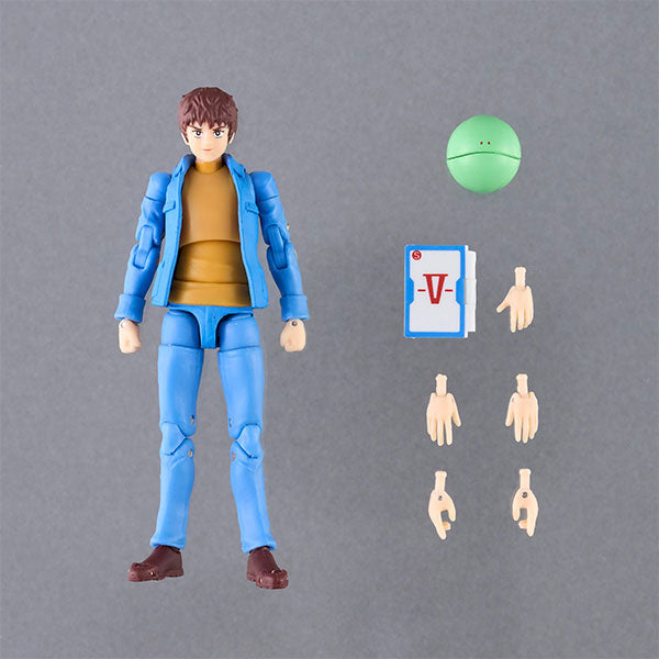 G.M.G. COLLECTION 01 Mobile Suit Gundam Earth Federation Forces Amuro Ray Posable Figure - Image 7