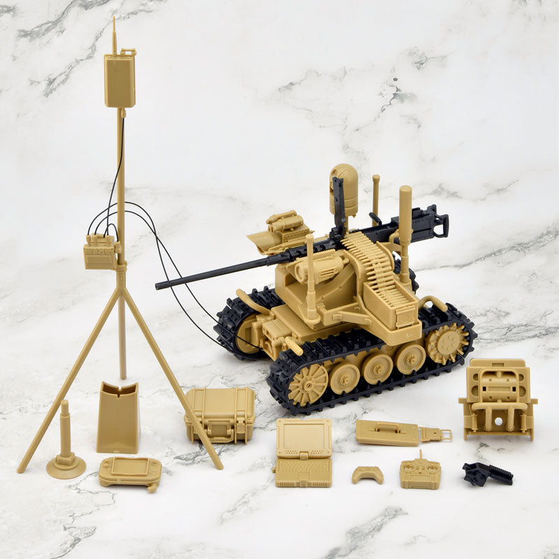 LittleArmory LD049 UGV Armed Robot System 2 Caliber Carrier 1/12 Plastic Model - Image 2