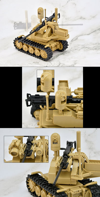 LittleArmory LD049 UGV Armed Robot System 2 Caliber Carrier 1/12 Plastic Model - Image 4