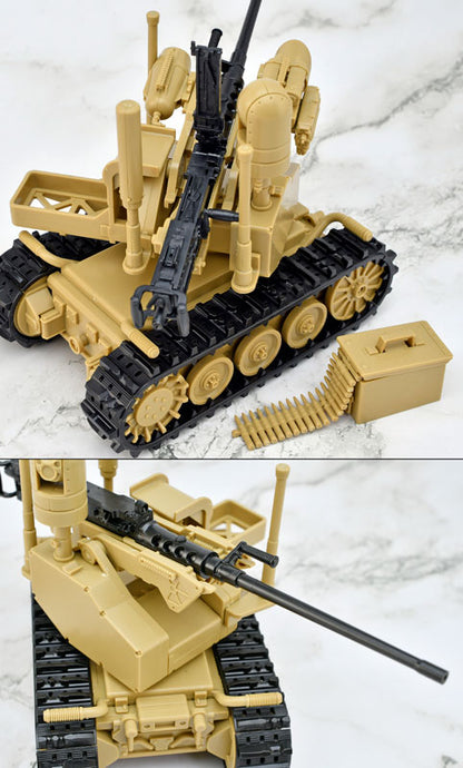LittleArmory LD049 UGV Armed Robot System 2 Caliber Carrier 1/12 Plastic Model - Image 5