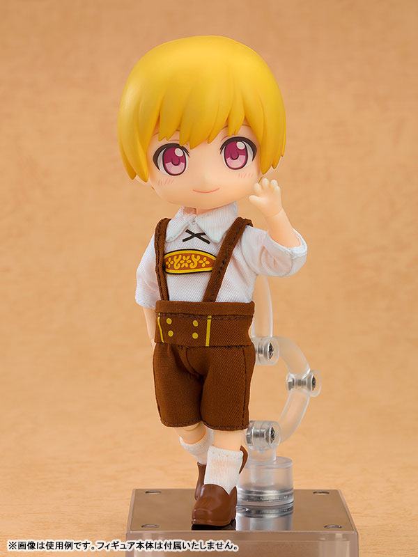 Nendoroid Doll Outfit Set World Tour Germany: Boy (Brown) - Pre-painted Figure - Image 5