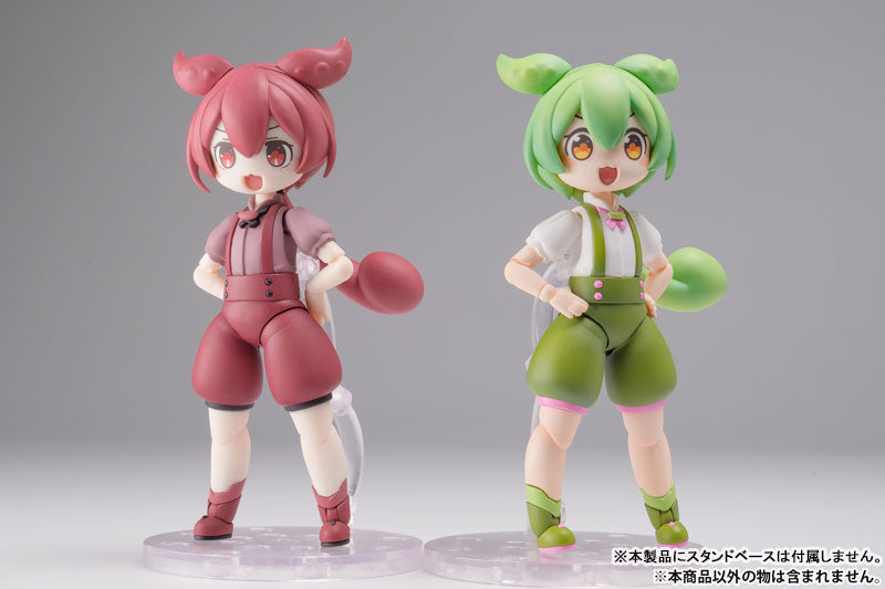 Plafia Tohoku Zunko Zundamon Project Ankomon Mini Figure Bundled Set 1/12 Plastic Model - Image 15