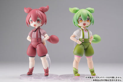 Plafia Tohoku Zunko Zundamon Project Ankomon Mini Figure Bundled Set 1/12 Plastic Model - Image 15