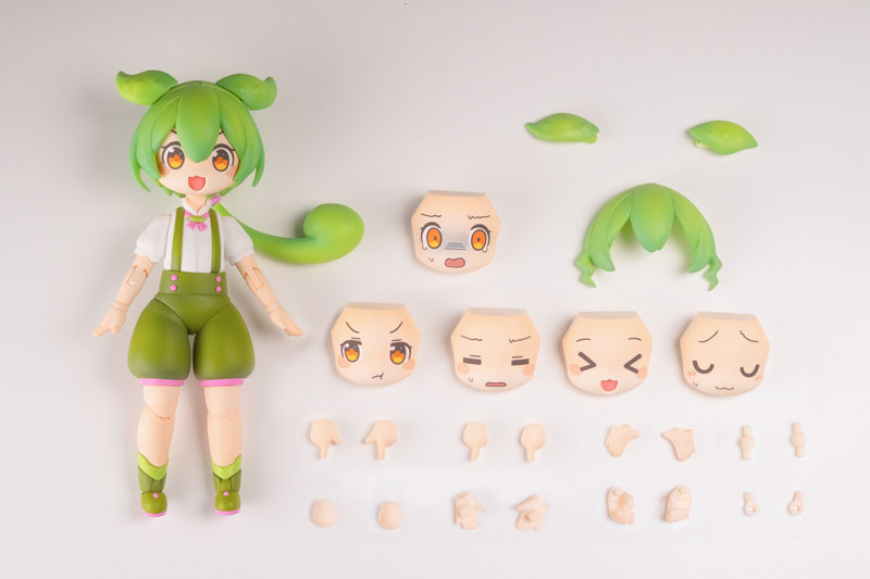 Plafia Tohoku Zunko Zundamon Project Zundamon 1/12 Plastic Model - Image 14