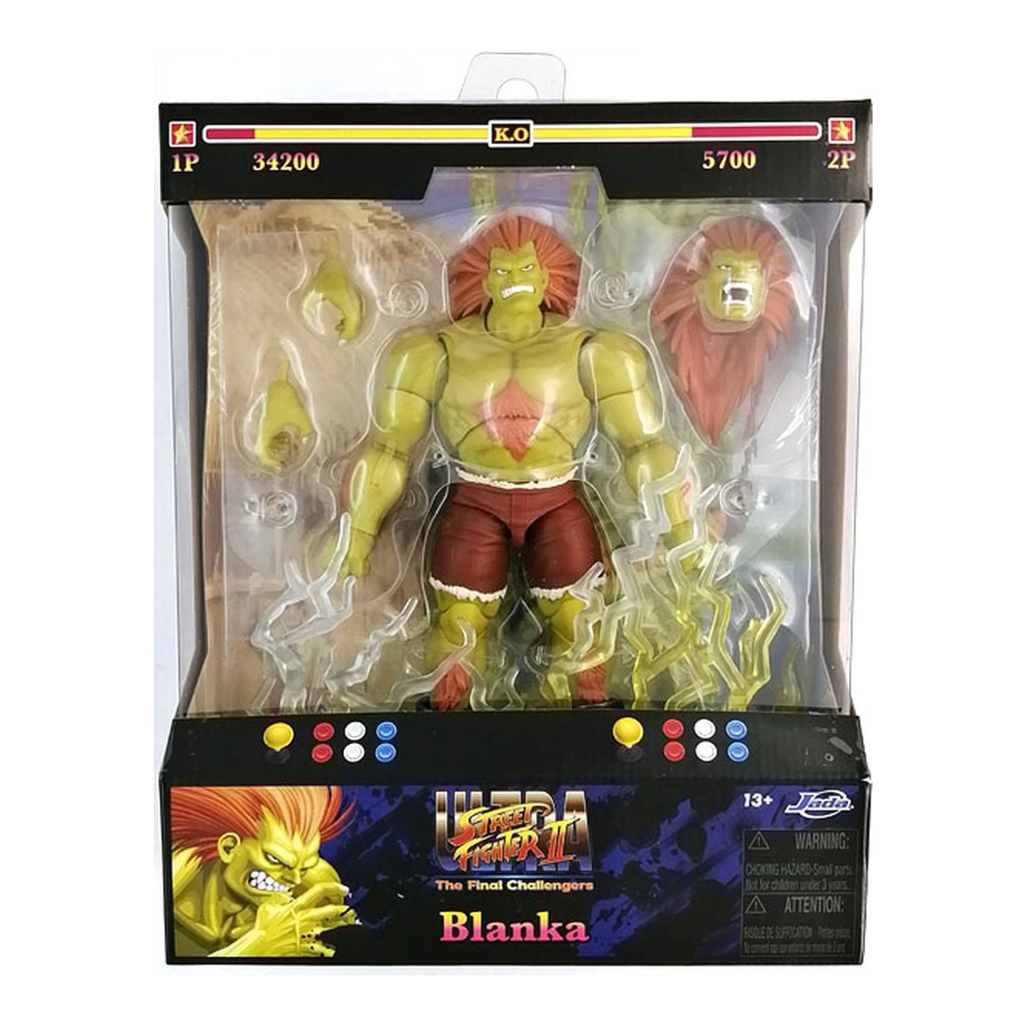 Street Fighter Blanka Action Figure 1/12 Scale - Image 1