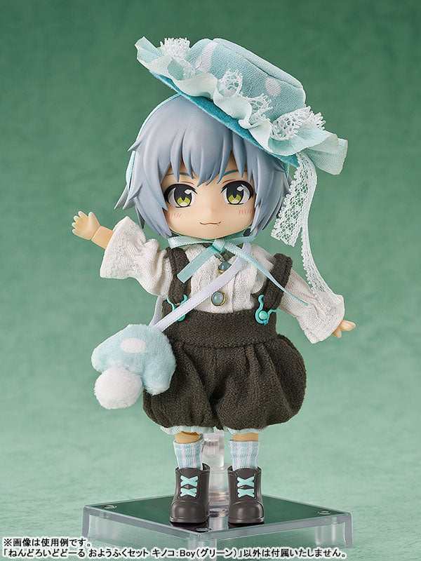 Nendoroid Doll Outfit Set: Mushroom - Boy (Green) - Image 3