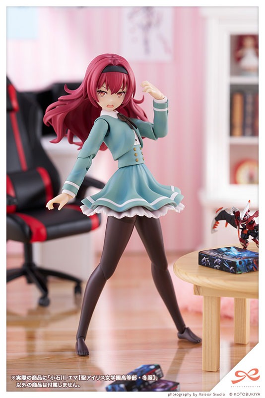 Sousai Shoujo Teien Emma Koishikawa St. Iris Winter Uniform 1/10 Plastic Model - Image 3