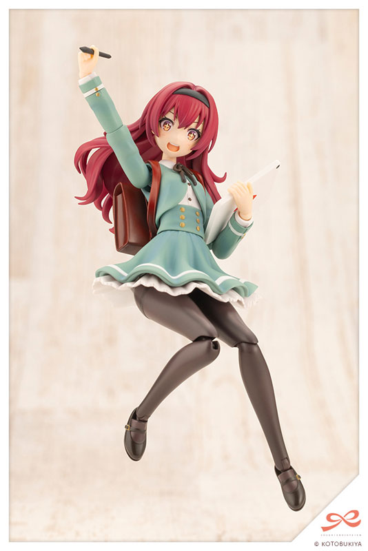 Sousai Shoujo Teien Emma Koishikawa St. Iris Winter Uniform 1/10 Plastic Model - Image 6