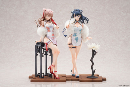 GRIDMAN UNIVERSE Rikka Takarada & Yume Minami Set Chinese Dress Ver. 1/7 Figure - Image 17