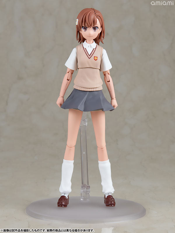 KADOKAWA PLASTIC MODEL SERIES A Certain Scientific Railgun T Mikoto Misaka DX ver. Plastic Model - Image 2