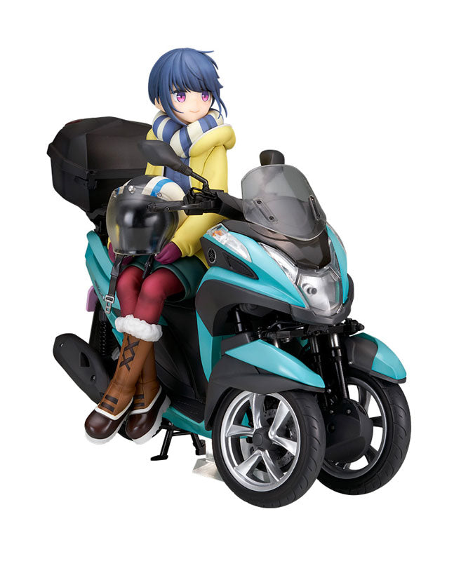 Yuru Camp Rin Shima with Three-wheeled Motorcycle 1/10 Figure - Image 2