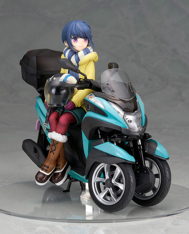 Yuru Camp Rin Shima with Three-wheeled Motorcycle 1/10 Figure - Image 3