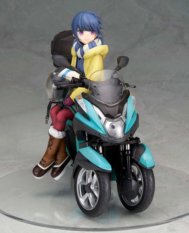 Yuru Camp Rin Shima with Three-wheeled Motorcycle 1/10 Figure - Image 5