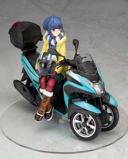 Yuru Camp Rin Shima with Three-wheeled Motorcycle 1/10 Figure - Image 7