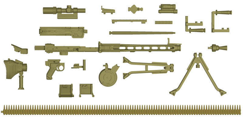 LittleArmory MG3KWS Type 1/12 Plastic Model - Image 4