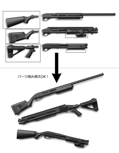 LittleArmory M870 Type Tactical 1/12 Plastic Model - Image 5