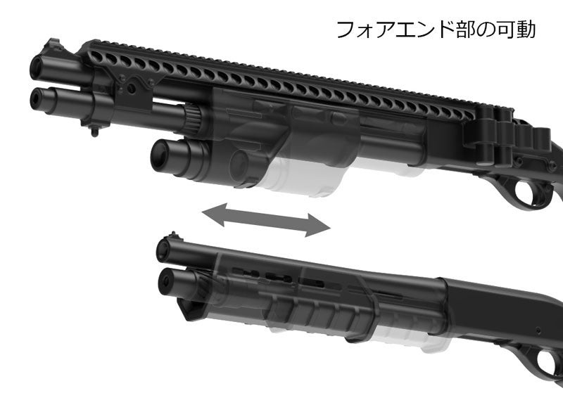 LittleArmory M870 Type Tactical 1/12 Plastic Model - Image 6