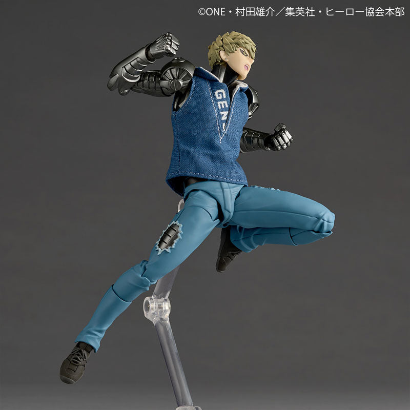 Revoltech Amazing Yamaguchi Genos (Demon Cyborg) Figure - One-Punch Man - Image 4