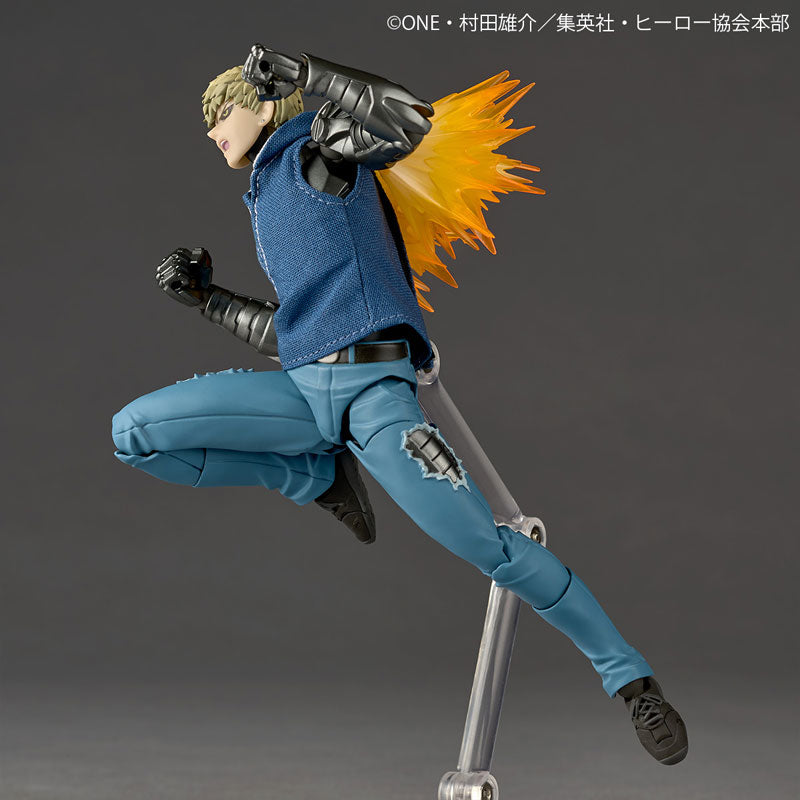 Revoltech Amazing Yamaguchi Genos (Demon Cyborg) Figure - One-Punch Man - Image 7