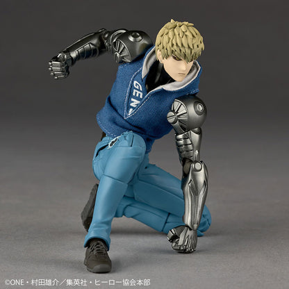 Revoltech Amazing Yamaguchi Genos (Demon Cyborg) Figure - One-Punch Man - Image 11