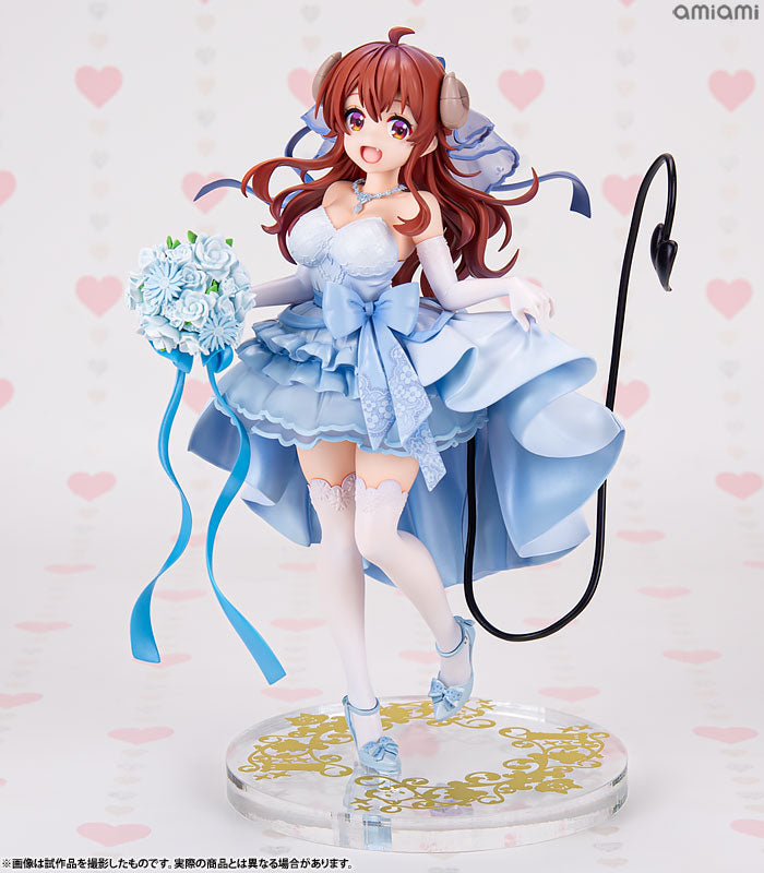 TV Anime "The Demon Girl Next Door Season 2" Shadow Mistress Yuuko Wedding Ver. 1/7 Figure - Image 2