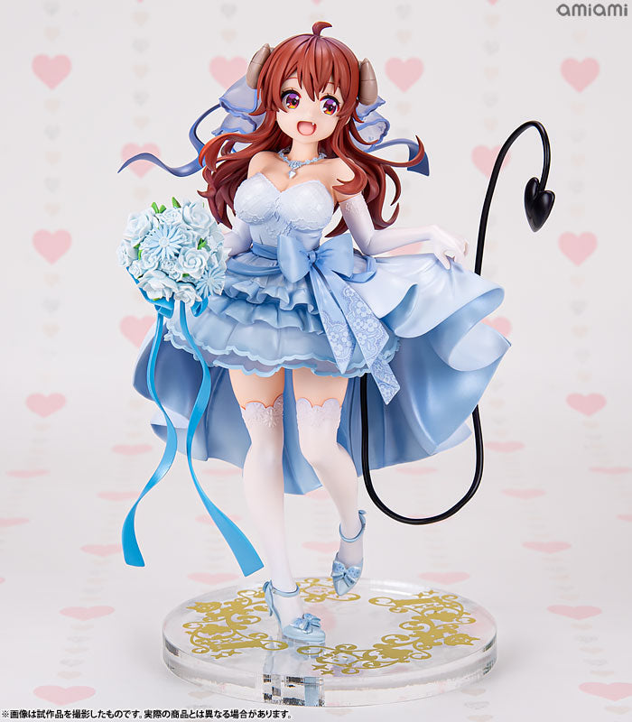 TV Anime "The Demon Girl Next Door Season 2" Shadow Mistress Yuuko Wedding Ver. 1/7 Figure - Image 3