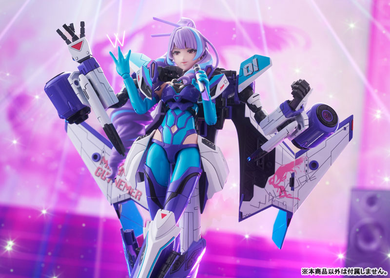 V.F.G. No.MC-17 Macross Delta VF-31J Siegfried Mikumo Guynemer Plastic Model - Image 3