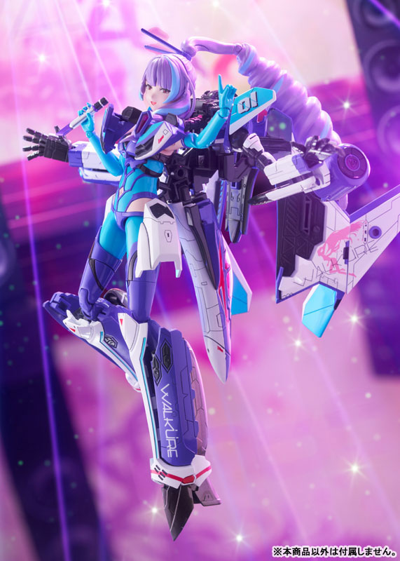 V.F.G. No.MC-17 Macross Delta VF-31J Siegfried Mikumo Guynemer Plastic Model - Image 4