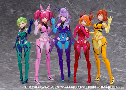 V.F.G. No.MC-17 Macross Delta VF-31J Siegfried Mikumo Guynemer Plastic Model - Image 15